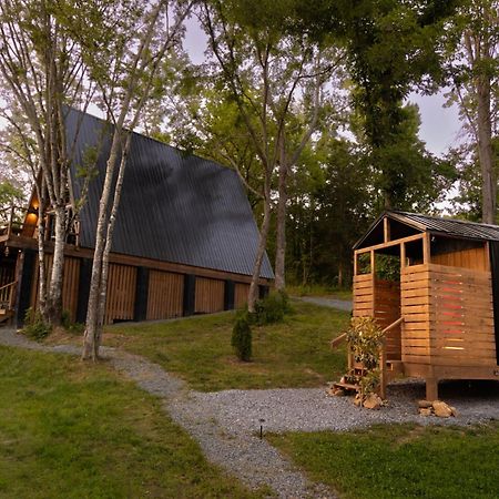 Valhalla Cabins Aframes With Hot Tubs & Sauna Cosby Eksteriør bilde