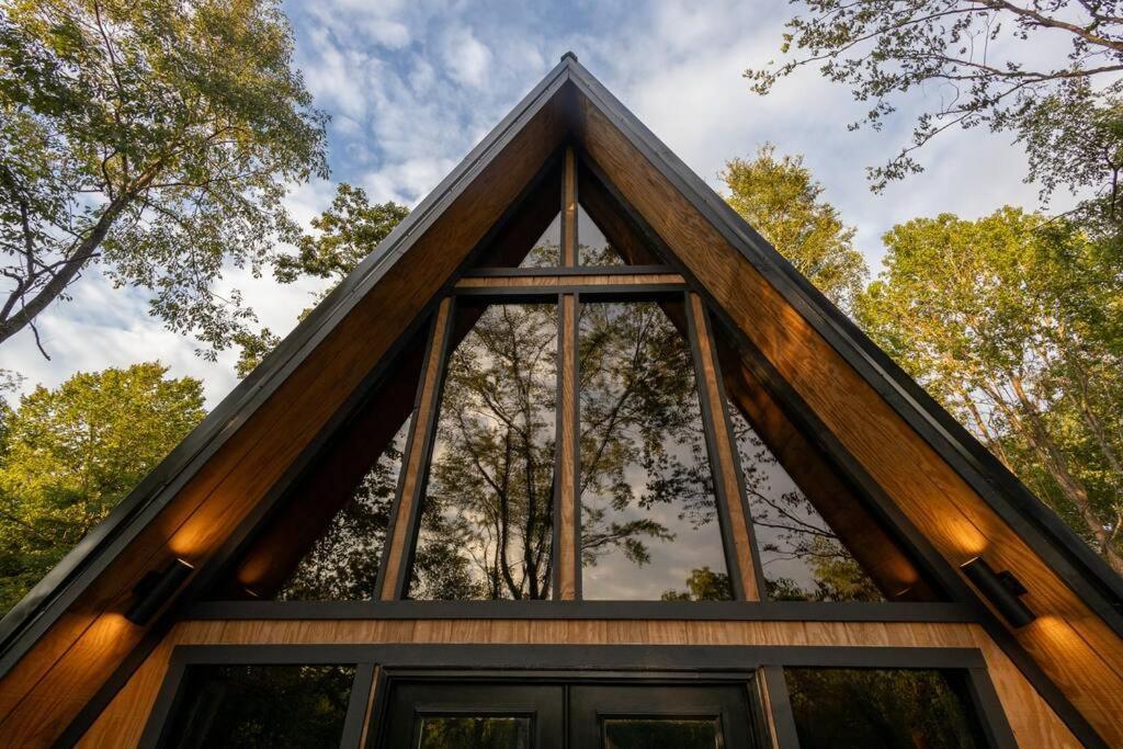 Valhalla Cabins Aframes With Hot Tubs & Sauna Cosby Eksteriør bilde