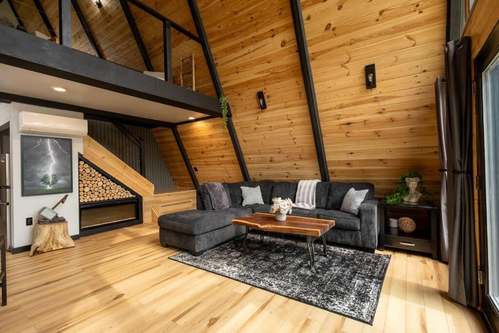 Valhalla Cabins Aframes With Hot Tubs & Sauna Cosby Eksteriør bilde