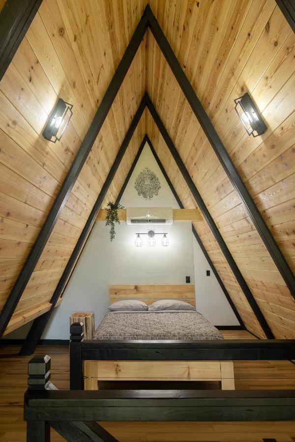 Valhalla Cabins Aframes With Hot Tubs & Sauna Cosby Eksteriør bilde