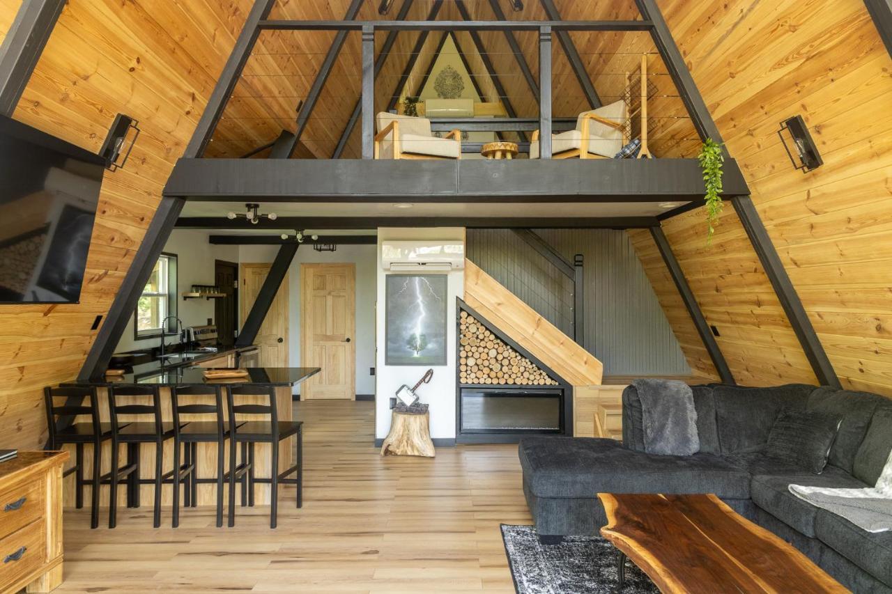 Valhalla Cabins Aframes With Hot Tubs & Sauna Cosby Eksteriør bilde
